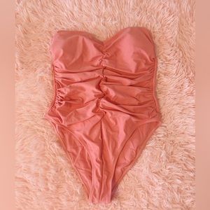 Ruched One Piece Swimsuit